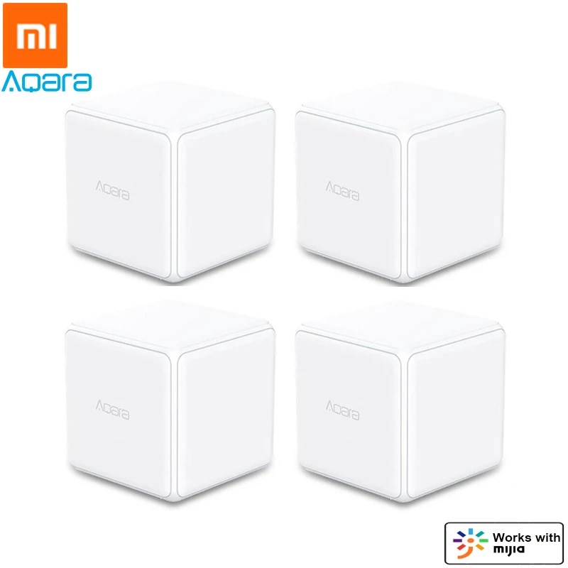 Original Xiaomi Aqara Cube Controller Zigbee Version Controlled by Six Actions Work with Xiaomi Smart Home Devices
Original Xiaomi Aqara Cube Controller Zigbee Version Controlled by Six Actions Work with Xiaomi Smart Home Devices