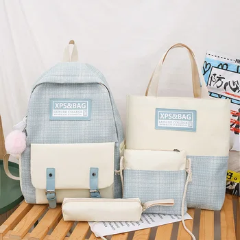New schoolbag female high school forest style style rucksack trend cute junior high school backpack female backpacks Canvas 
New schoolbag female high school forest style style rucksack trend cute junior high school backpack female backpacks Canvas