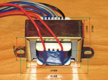 Z11- EI66X25 Input: 220V output: 0V-115V-230V/200MA+6.3V/4000MA transformer for Tube amplifier 6P1, 6AQ5, 6F3, etc.
Z11- EI66X25 Input: 220V output: 0V-115V-230V/200MA+6.3V/4000MA transformer for Tube amplifier 6P1, 6AQ5, 6F3, etc.