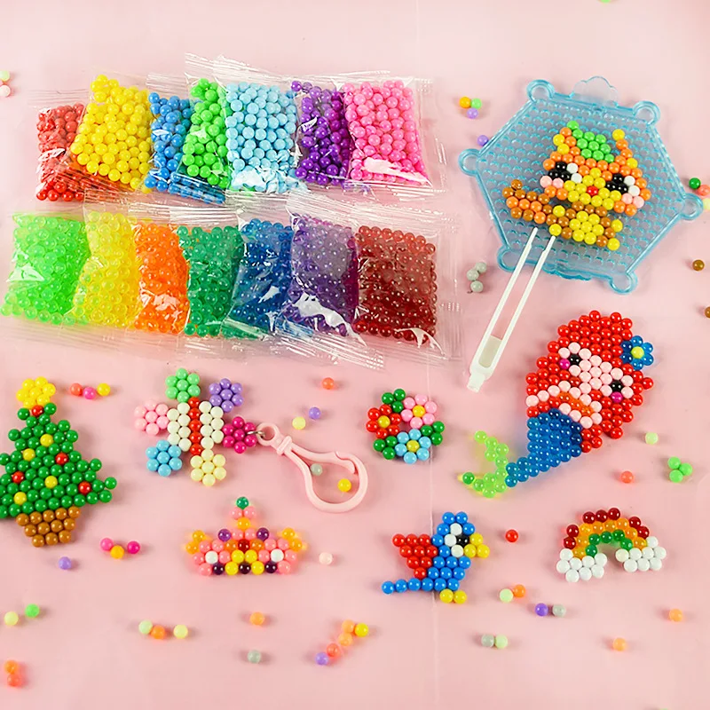 3600pcs Water Mist Bead Children DIY Toy Magic Bead Modeling Kit Interactive Parent-child Game Water Bean Kids Handmade Toy Gift
3600pcs Water Mist Bead Children DIY Toy Magic Bead Modeling Kit Interactive Parent-child Game Water Bean Kids Handmade Toy Gift