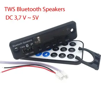 5V MP3 Bluetooth 5.0 Dual Decoder Board Lossless APE Decoding FM Radio Color Spectrum Display TWS Wireless Speaker Amplifier
5V MP3 Bluetooth 5.0 Dual Decoder Board Lossless APE Decoding FM Radio Color Spectrum Display TWS Wireless Speaker Amplifier