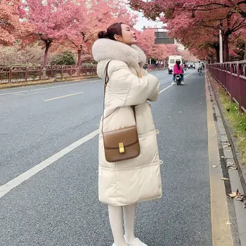 Women 2020 Winter Fashion Long Real Fox Fur Collar Down Jackets Female Hooded Coat Down Parkas Thick Warm Casual Outwear L806 
Women 2020 Winter Fashion Long Real Fox Fur Collar Down Jackets Female Hooded Coat Down Parkas Thick Warm Casual Outwear L806