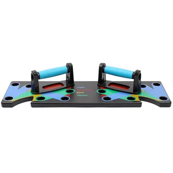 Household Multifunction Push Up Rack Board 9 System Comprehensive Fitness Exercise Workout Push-up Stands Body Building Training
