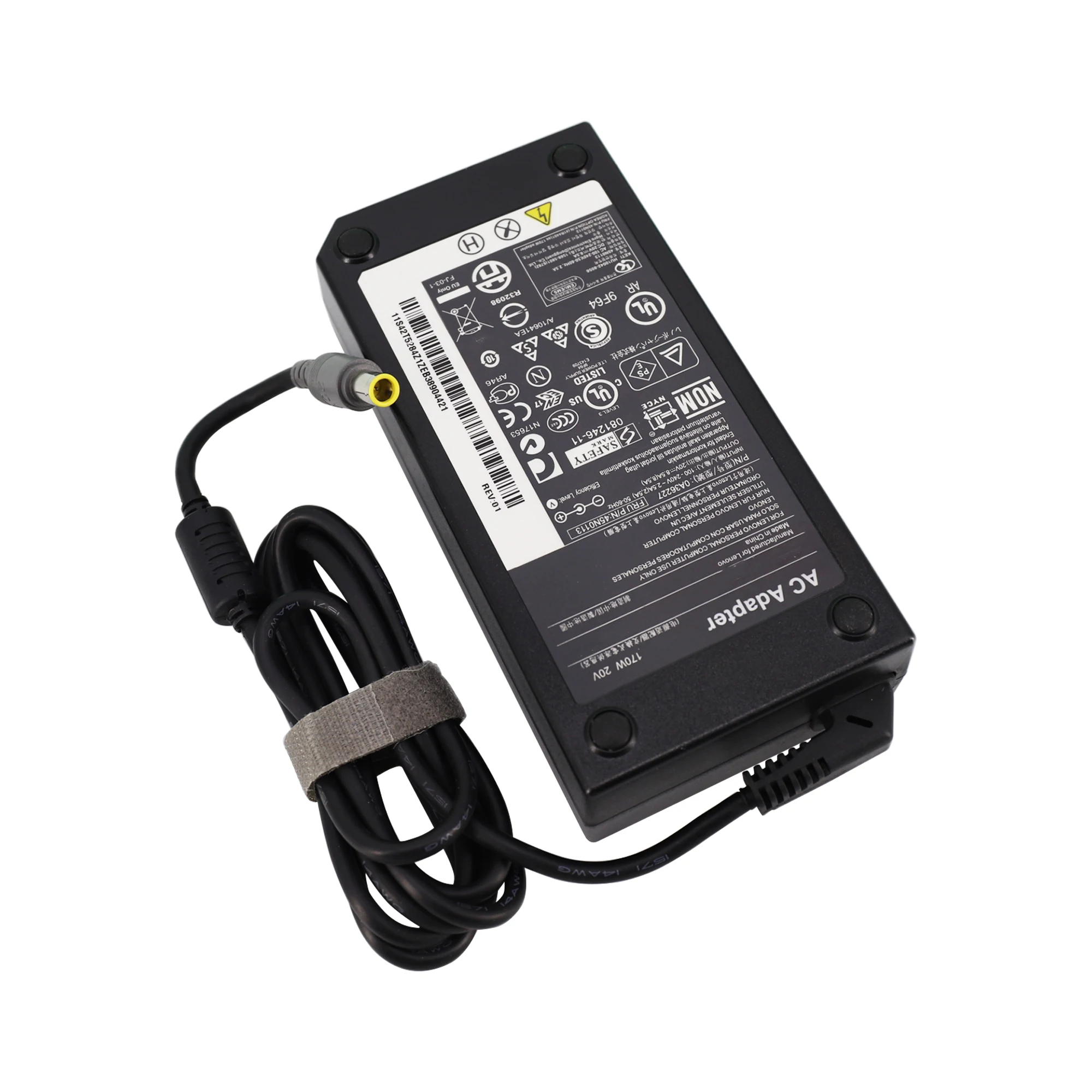 AC Adapter Charger For Lenovo ThinkPad W520 W530 20V 8.5A 170W 0A36227 57Y6549,57Y6547,57Y6556,41A9734,41A9732,ADP-120L
AC Adapter Charger For Lenovo ThinkPad W520 W530 20V 8.5A 170W 0A36227 57Y6549,57Y6547,57Y6556,41A9734,41A9732,ADP-120L