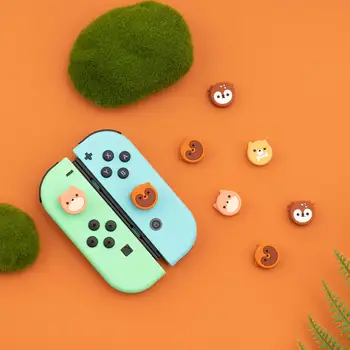 4Pcs Joy Con Thumb Grip Compatible with Nintendo Switch, Silicone Analog Stick Cap for Joy-Con Controller
4Pcs Joy Con Thumb Grip Compatible with Nintendo Switch, Silicone Analog Stick Cap for Joy-Con Controller