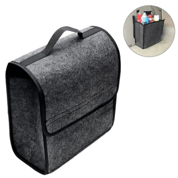 Car Soft Woolen Felt Car Trunk Organizer Car Storage Box Bag Fireproof Multi-use Foldable Stowing Tidying Bag
Car Soft Woolen Felt Car Trunk Organizer Car Storage Box Bag Fireproof Multi-use Foldable Stowing Tidying Bag