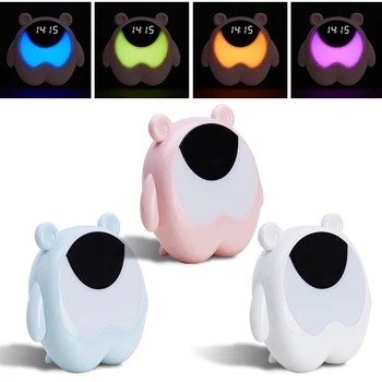 Cute Bear Music Alarm Clock Night Table Light Smart Human Induction Multipurpose Creative LED Lamp for Home Bedroom
Cute Bear Music Alarm Clock Night Table Light Smart Human Induction Multipurpose Creative LED Lamp for Home Bedroom