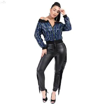 Fall Women Autumn Winter Striped Sequined Jackets Gradient Slash Neck Full Sleeve Active Wear High Street Jacket Coat Women Top
Fall Women Autumn Winter Striped Sequined Jackets Gradient Slash Neck Full Sleeve Active Wear High Street Jacket Coat Women Top