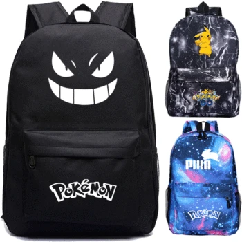 New Luminous Schoolbags Pokemon Backpack Pikachu Students Daily Use Bookbags Boys Girls Back to School Gift Travel Rucksack
New Luminous Schoolbags Pokemon Backpack Pikachu Students Daily Use Bookbags Boys Girls Back to School Gift Travel Rucksack