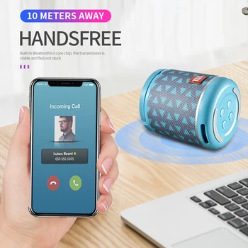 Wireless Outdoor Portable Bluetooth Small Speaker TG518 Bluetooth Speaker Phone Holder TWS Series FM Card Subwoofer
Wireless Outdoor Portable Bluetooth Small Speaker TG518 Bluetooth Speaker Phone Holder TWS Series FM Card Subwoofer