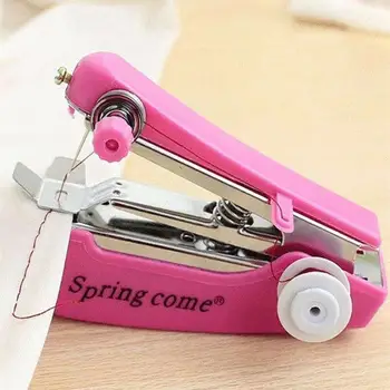 Portable Mini Manual Sewing Machine Tools Sewing Simple Operation Sewing Cloth Fabric Handy Needlework Tool
Portable Mini Manual Sewing Machine Tools Sewing Simple Operation Sewing Cloth Fabric Handy Needlework Tool
