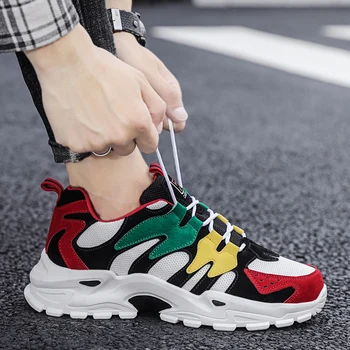 New Mesh Men Sneakers Casual Shoes Lac-up Men Shoes Lightweight Comfortable Breathable Walking Sneakers688 
New Mesh Men Sneakers Casual Shoes Lac-up Men Shoes Lightweight Comfortable Breathable Walking Sneakers688