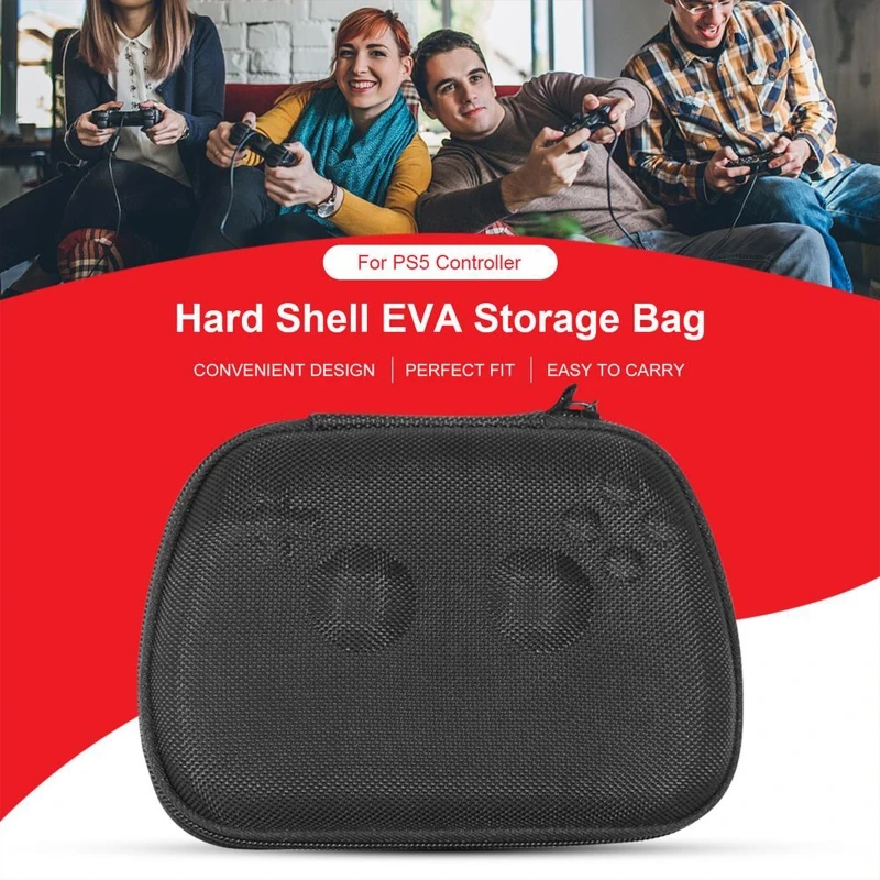 For PS5 EVA Hard Pouch Case Portable Protective Case Lightweight Easy Carry Gamepad Bag Cover For -Sony PlayStation5
For PS5 EVA Hard Pouch Case Portable Protective Case Lightweight Easy Carry Gamepad Bag Cover For -Sony PlayStation5