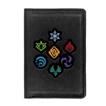 Fashion Genshin Impact Element Symbol Passport Cover Men Women Leather Slim ID Card Travel Holder Wallet Document Organizer Case 
Fashion Genshin Impact Element Symbol Passport Cover Men Women Leather Slim ID Card Travel Holder Wallet Document Organizer Case
