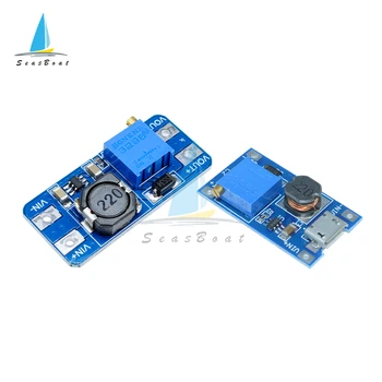 1Pcs MT3608 DC-DC Step Up Power Supply Module Converter Booster Boost Step-up Board MAX Output 28V 2A
1Pcs MT3608 DC-DC Step Up Power Supply Module Converter Booster Boost Step-up Board MAX Output 28V 2A