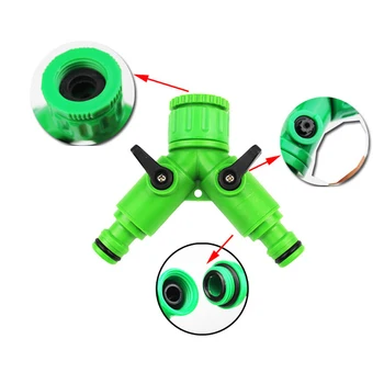 Irrigation Y Type 3-way Tap Irrigation Valve Hose Pipe Splitter Quick Connection Extension Pipe Connector Adapter
Irrigation Y Type 3-way Tap Irrigation Valve Hose Pipe Splitter Quick Connection Extension Pipe Connector Adapter