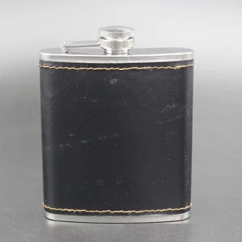 7oz Stainless Steel Flagon Wine Pot Outdoor Portable PU Leather Cover Hip Flasks Whiskey Bottle WB742
7oz Stainless Steel Flagon Wine Pot Outdoor Portable PU Leather Cover Hip Flasks Whiskey Bottle WB742