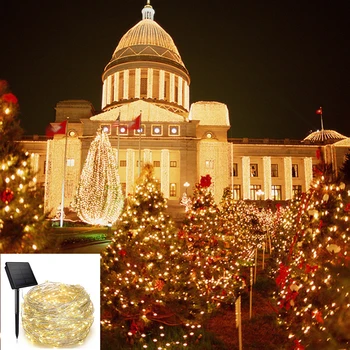 5/10/15/20m Solar Copper Wire String Light Multicolor LED Christmas Decoration Lighting
5/10/15/20m Solar Copper Wire String Light Multicolor LED Christmas Decoration Lighting
