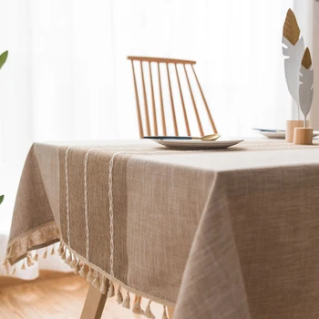 Feiqiong Vintage Stitching Tassel Tablecloth Cotton Linen Dust-proof Table Cover Kitchen Dinning Tabletop Patchwork Table Cloth
Feiqiong Vintage Stitching Tassel Tablecloth Cotton Linen Dust-proof Table Cover Kitchen Dinning Tabletop Patchwork Table Cloth