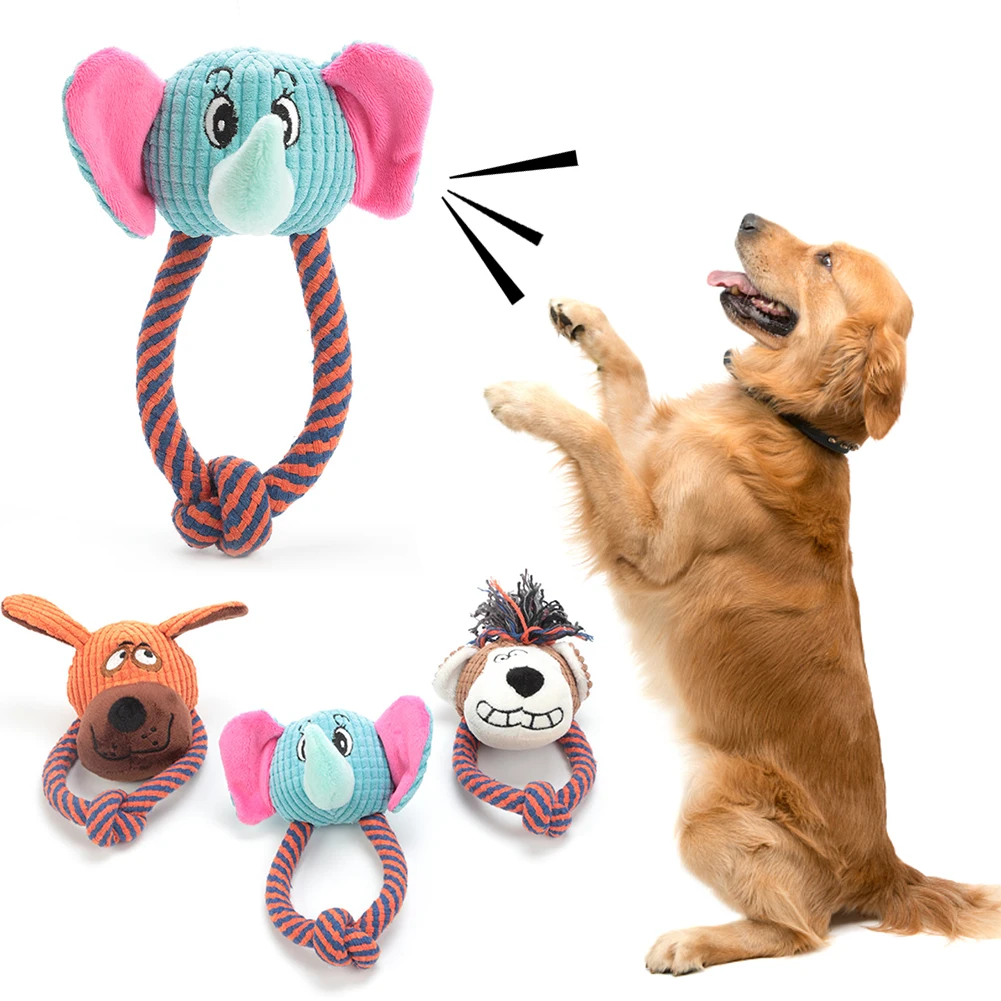Pet Chew Toys for Small Medium Dogs Bite Resistant Dog Squeaky Elephant Toys Interactive Squeak Puppy Dog Toy Pets Supplies
Pet Chew Toys for Small Medium Dogs Bite Resistant Dog Squeaky Elephant Toys Interactive Squeak Puppy Dog Toy Pets Supplies