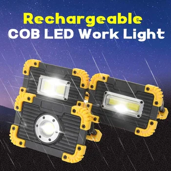 350W Portable COB LED Floodlight USB Charging 5-8 Hours Spot Work Lamp Outdoor Camping Led Searchlight Rechargeable Battery
350W Portable COB LED Floodlight USB Charging 5-8 Hours Spot Work Lamp Outdoor Camping Led Searchlight Rechargeable Battery