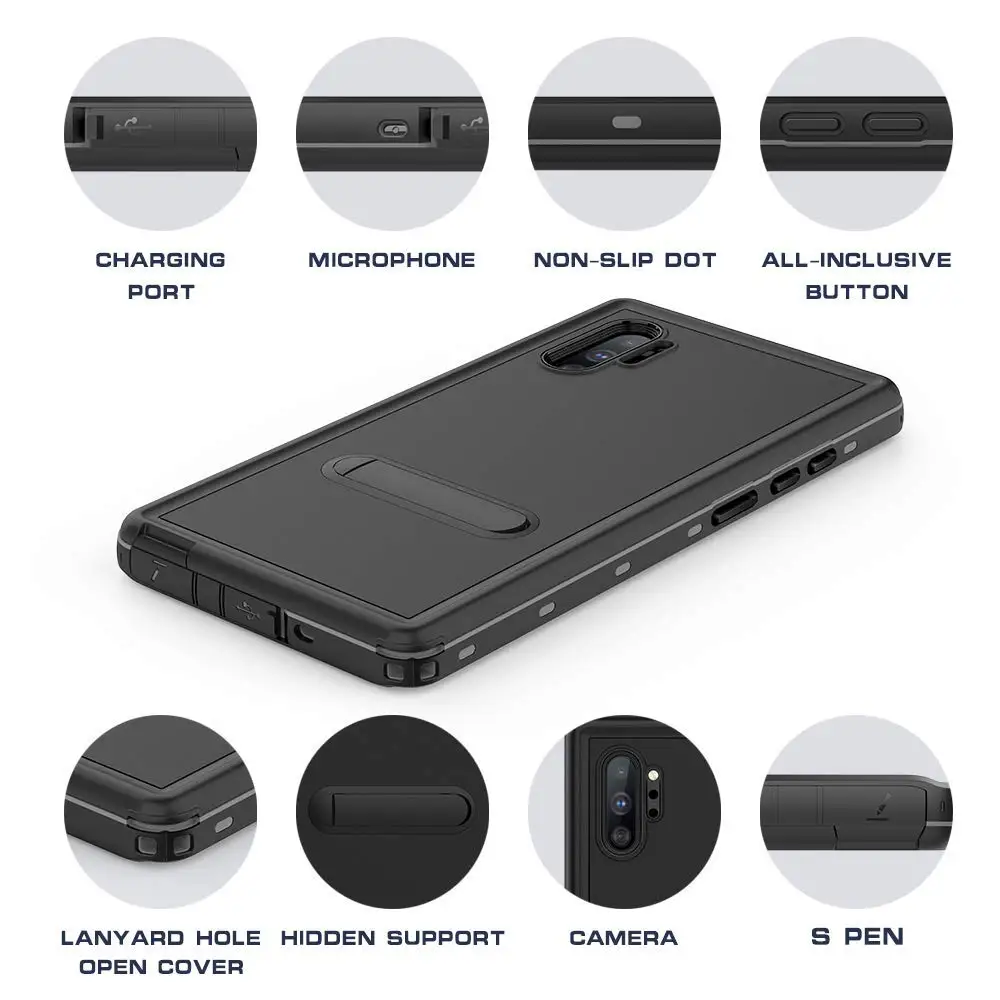 waterproof case for samsung note 10plus (9)
