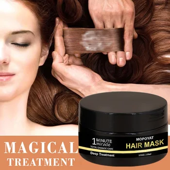 100ml Magical Treatment Hair Mask Repairs Hair Damage Restore Soft Hair Care Mask Hair & Scalp Treatment R1
100ml Magical Treatment Hair Mask Repairs Hair Damage Restore Soft Hair Care Mask Hair & Scalp Treatment R1