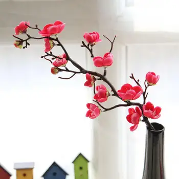 White Red Pink 1Pc Artificial Plum Blossom Artificial Flowers Fake Cherry Silk Plants Cafe Shop Party Wedding Home Decor
White Red Pink 1Pc Artificial Plum Blossom Artificial Flowers Fake Cherry Silk Plants Cafe Shop Party Wedding Home Decor
