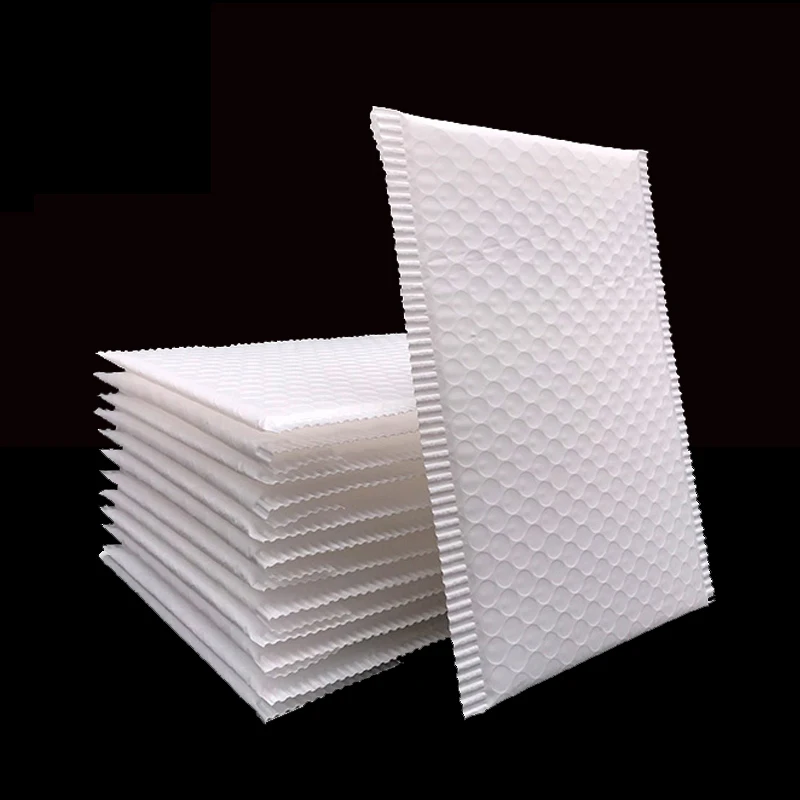 White Bubble Buffer Anti-fall Poly Mailer Protection PE Plastic Packaging Bag Envelope Logistics Courier Gift Box Fragile Goods
White Bubble Buffer Anti-fall Poly Mailer Protection PE Plastic Packaging Bag Envelope Logistics Courier Gift Box Fragile Goods