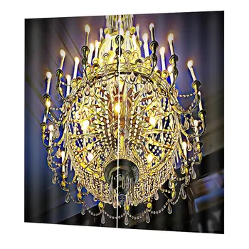 DZ30093D Multicolored Chandelier Digital Printing Waterproof Mildew Shower Curtain140*100
DZ30093D Multicolored Chandelier Digital Printing Waterproof Mildew Shower Curtain140*100