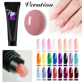 Verntion Color Polygel Neon Thermal Color Fast Building Poly Gel UV Hard Builder Poly Gel Polish Off White Nail Art Extention
Verntion Color Polygel Neon Thermal Color Fast Building Poly Gel UV Hard Builder Poly Gel Polish Off White Nail Art Extention
