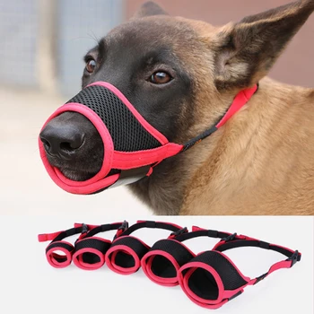 Dog Muzzle Anti Barking Bite Chew Puppy Muzzles Dogs Training Tool Dog Mouth Muzzle Adjustable Breathable Dogs Mask Mesh 
Dog Muzzle Anti Barking Bite Chew Puppy Muzzles Dogs Training Tool Dog Mouth Muzzle Adjustable Breathable Dogs Mask Mesh