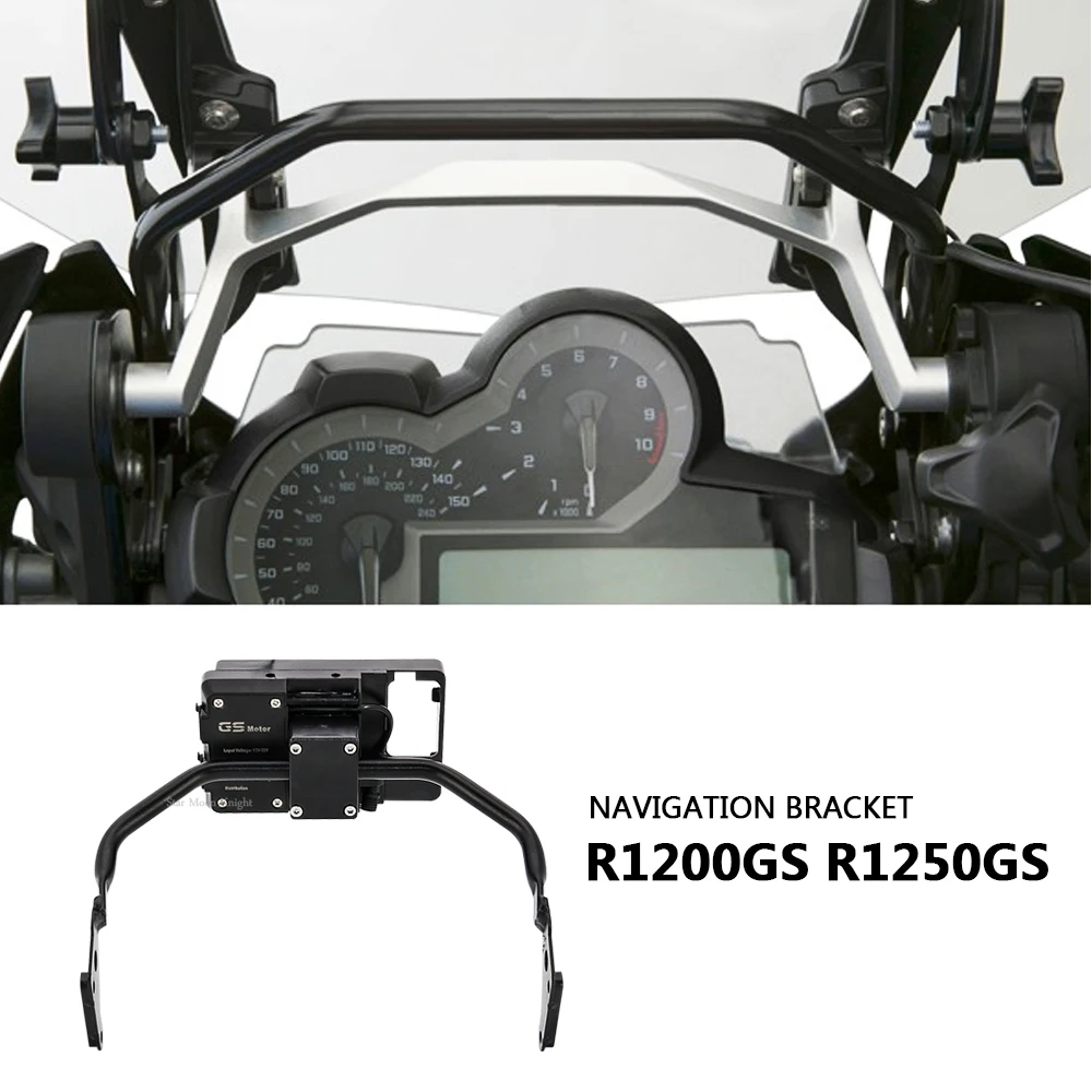 R1200GS R1250GS Motorcycle Mobile Phone GPS Navigation Bracket Support 12MM fits For BMW R 1200 GS LC ADV R1250 GS Adventure
R1200GS R1250GS Motorcycle Mobile Phone GPS Navigation Bracket Support 12MM fits For BMW R 1200 GS LC ADV R1250 GS Adventure