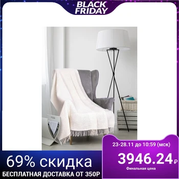 Woolen plaid "Milano LUXE Rogozhka", 170х210 cm, white, wool 70%, polyethylene 30%
Woolen plaid "Milano LUXE Rogozhka", 170х210 cm, white, wool 70%, polyethylene 30%