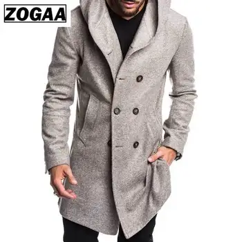 ZOGAA 2019 Mens Trench Coat Jacket Autumn Mens Overcoats Casual Solid Color Woolen Trench Coat for Men Clothing long coat men 
ZOGAA 2019 Mens Trench Coat Jacket Autumn Mens Overcoats Casual Solid Color Woolen Trench Coat for Men Clothing long coat men