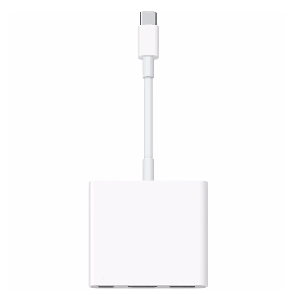 USB-C Digital AV Multiport Adapter with USB Port White Durable for Apple Type-c Digital AV Multiport Adapter
USB-C Digital AV Multiport Adapter with USB Port White Durable for Apple Type-c Digital AV Multiport Adapter