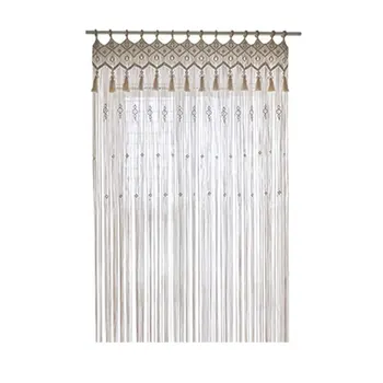 Wall Hanging Boho Tassels Curtain Hand-woven Tapestry Window Curtain for Bedroom Wedding Background Decoration
Wall Hanging Boho Tassels Curtain Hand-woven Tapestry Window Curtain for Bedroom Wedding Background Decoration