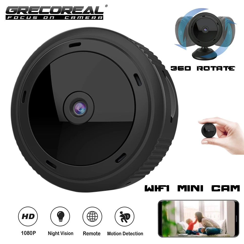 GRECOREAL W10 Wifi Mini IP Camera Wireless Sensing Infrared Night Vision Home Detection Indoor Security Surveillance Camcorder
GRECOREAL W10 Wifi Mini IP Camera Wireless Sensing Infrared Night Vision Home Detection Indoor Security Surveillance Camcorder