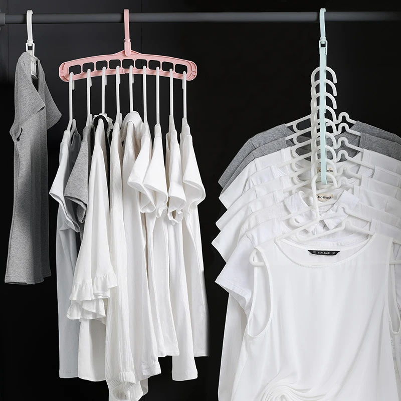 Magic Multi-port Support Circle Clothes Hanger Clothes Drying Rack Multifunction Plastic Clothes Hangers Home Storage Hangers
Magic Multi-port Support Circle Clothes Hanger Clothes Drying Rack Multifunction Plastic Clothes Hangers Home Storage Hangers