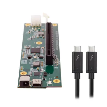 Type-C Thunderbolt 3 to PCI Express PCI-E 16x Desktop Graphics Card SSD Nvme NGFF M-key Card Cable
Type-C Thunderbolt 3 to PCI Express PCI-E 16x Desktop Graphics Card SSD Nvme NGFF M-key Card Cable