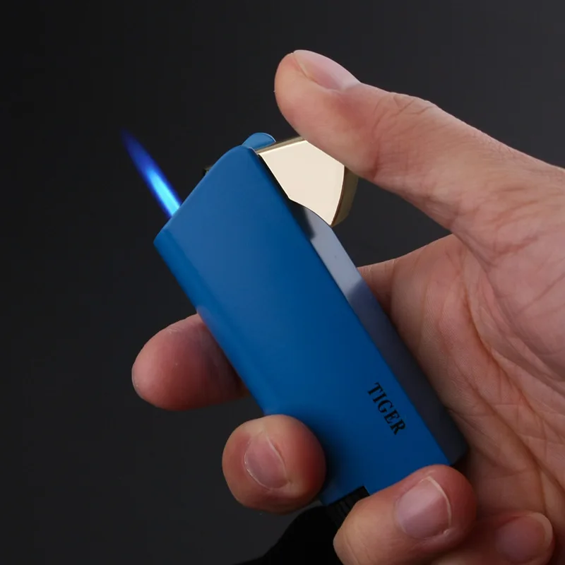 New Torch Jet Lighter Metal Windproof Gas Lighter For Cigar Pipe 1300 C Butane Turbo Gadgets For Man
New Torch Jet Lighter Metal Windproof Gas Lighter For Cigar Pipe 1300 C Butane Turbo Gadgets For Man