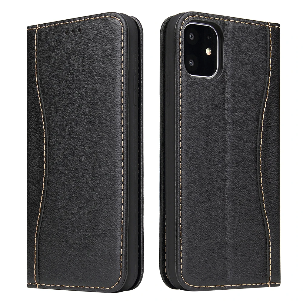 For iPhone 11 11 Pro 11 Pro Max Case Luxury Cow Genuine Leather Flip Stand Wallet Cover For iPhone 11 Case Magnetic Card Holder
For iPhone 11 11 Pro 11 Pro Max Case Luxury Cow Genuine Leather Flip Stand Wallet Cover For iPhone 11 Case Magnetic Card Holder