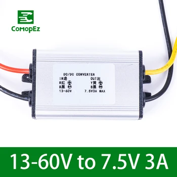 13-60V to 7.5V 3A DC DC Voltage Converter IP68 Step Down Buck Module Power Supply for Light Cars Golf Carts Industrial Equipment
13-60V to 7.5V 3A DC DC Voltage Converter IP68 Step Down Buck Module Power Supply for Light Cars Golf Carts Industrial Equipment