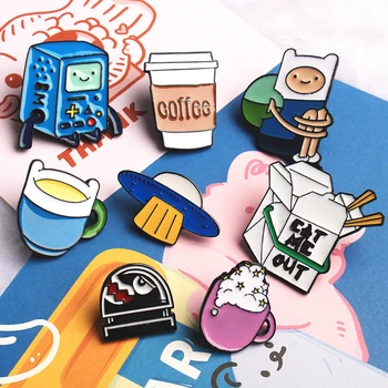 1pcs cartoon New Adventure Time Figure Pins & Brooches Finn and Jake The Dog Ename NEw4l badge Kids Gift jewelry
1pcs cartoon New Adventure Time Figure Pins & Brooches Finn and Jake The Dog Ename NEw4l badge Kids Gift jewelry