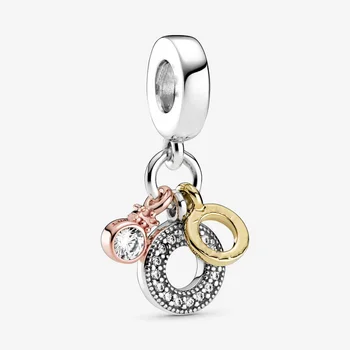 2020 New Style 925 Sterling Silver Triple Monogram and Logo Dangle Charm Fit pandora Bracelet Necklace pendant DIY Jewelry
2020 New Style 925 Sterling Silver Triple Monogram and Logo Dangle Charm Fit pandora Bracelet Necklace pendant DIY Jewelry