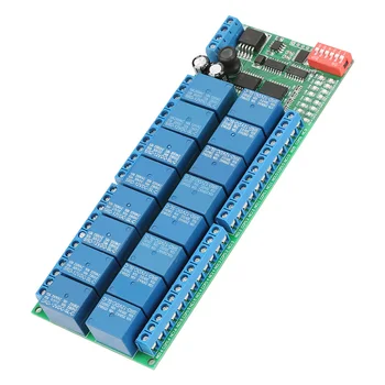 Channel RTU RS485 Relay Module Board PLC Controller Serial Port Switch DC 12V 16
Channel RTU RS485 Relay Module Board PLC Controller Serial Port Switch DC 12V 16