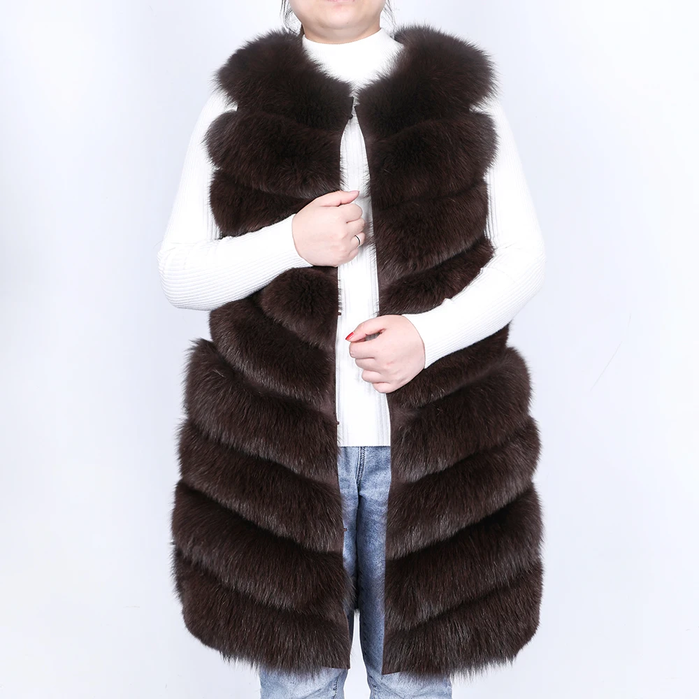 Maomaokong2019 new winter Coat, women's natural, natural fox fur Vest sleeveless Thick coat Warm street wear Coat leisure
Maomaokong2019 new winter Coat, women's natural, natural fox fur Vest sleeveless Thick coat Warm street wear Coat leisure