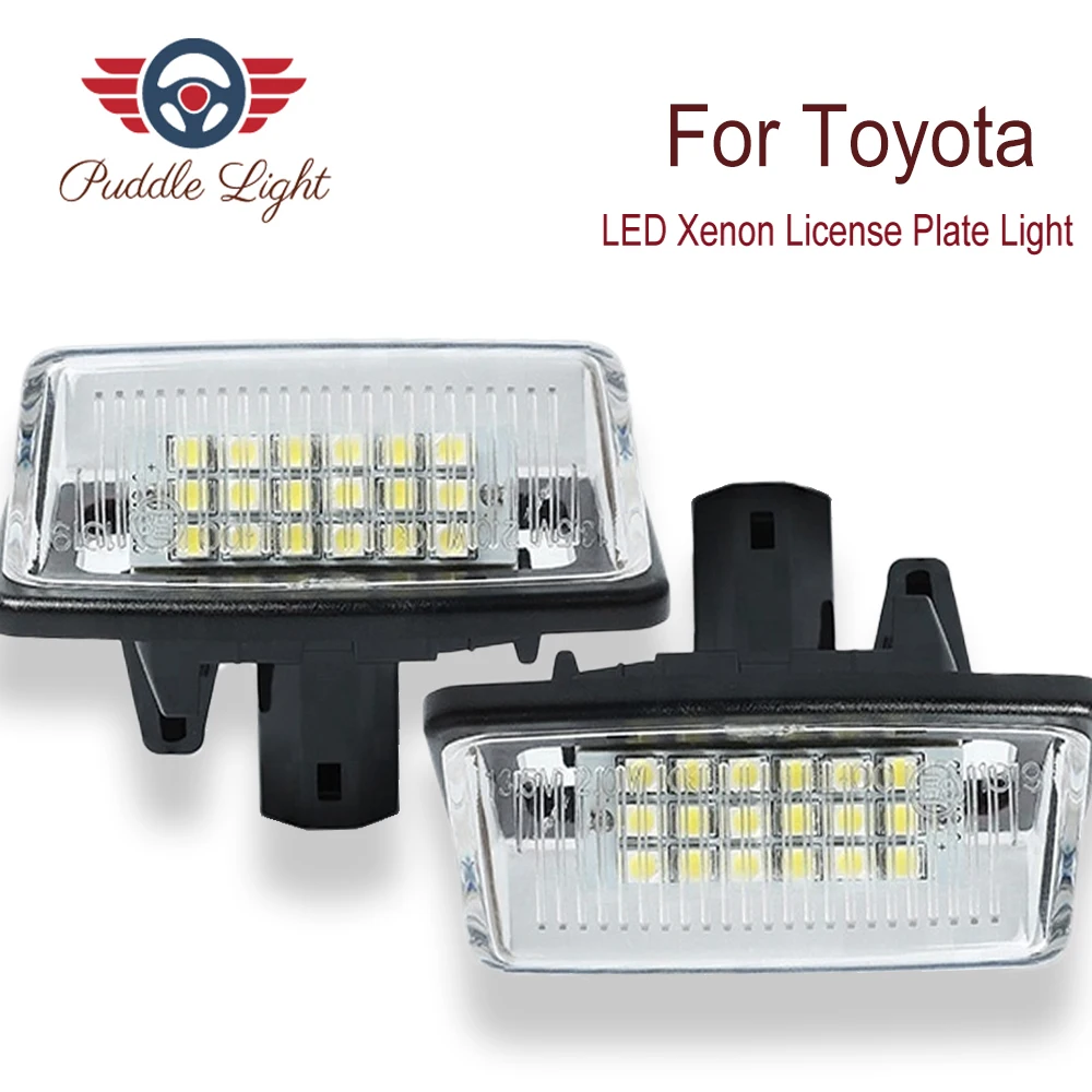 2pcs 18SMD plastic for TOYOTA CROWN LED License Plate Light Alphard Camry/Aurion Corolla Noah Starlet Vios
2pcs 18SMD plastic for TOYOTA CROWN LED License Plate Light Alphard Camry/Aurion Corolla Noah Starlet Vios