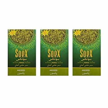 150 gr de hierbas Soex anis Melaza natural sin nicotina Shisha de la cachimba pipa Narguile
150 gr de hierbas Soex anis Melaza natural sin nicotina Shisha de la cachimba pipa Narguile