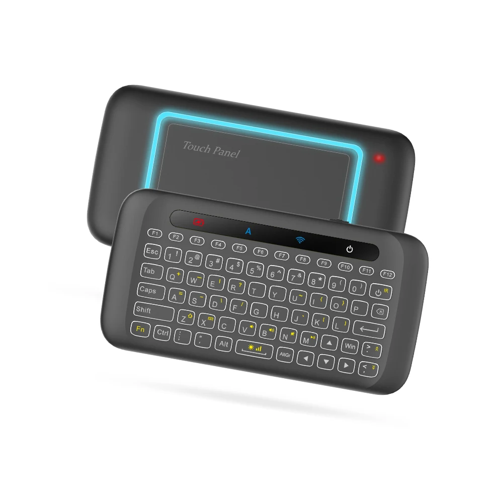 Portable Mini Wireless Keyboard Backlit Touchpad Air Mouse Infrared Remote Control For Android Set-top Box Smart TV Windows |